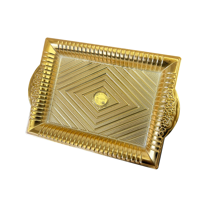 Bandeja descartável a vácuo para pão