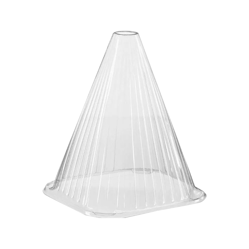 Capa plástica descartável para mudas