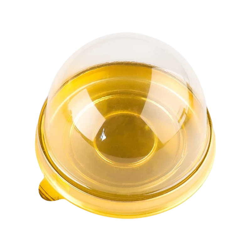 Caixa de embalagem de plástico PET com cúpula transparente