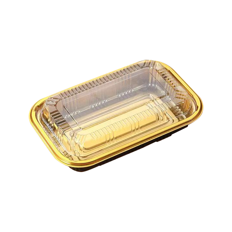 Caixa descartável para embalagem de alimentos para salada com tampa antiembaçante