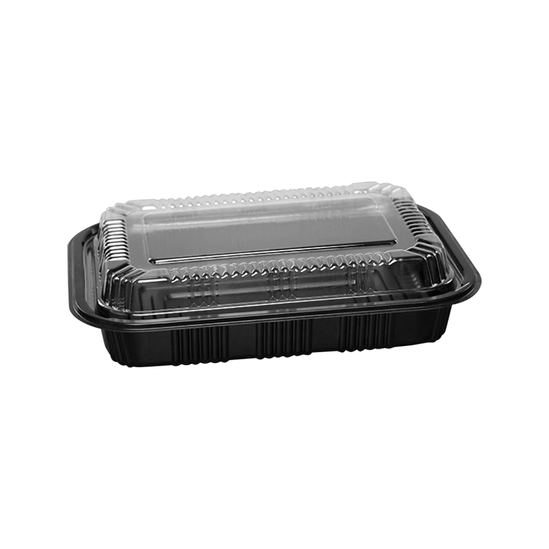 Caixa de embalagem retangular de rolo de bolo de sushi de sobremesa